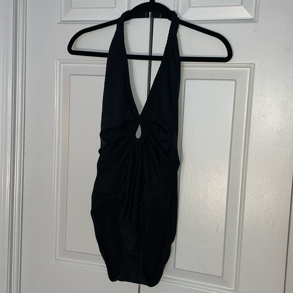 Black One Piece Bathing Suit